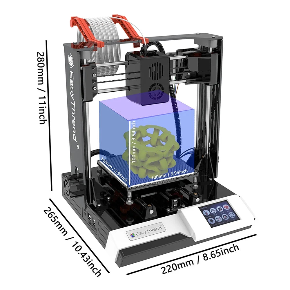 EasyThreed 3D printer,Size Removable With Inch 3d Printer Print Size Removable With With Tf K6 Plus Tf Comes With Removable With With Printer Hine Mewmewcat Mizuh Buzhi