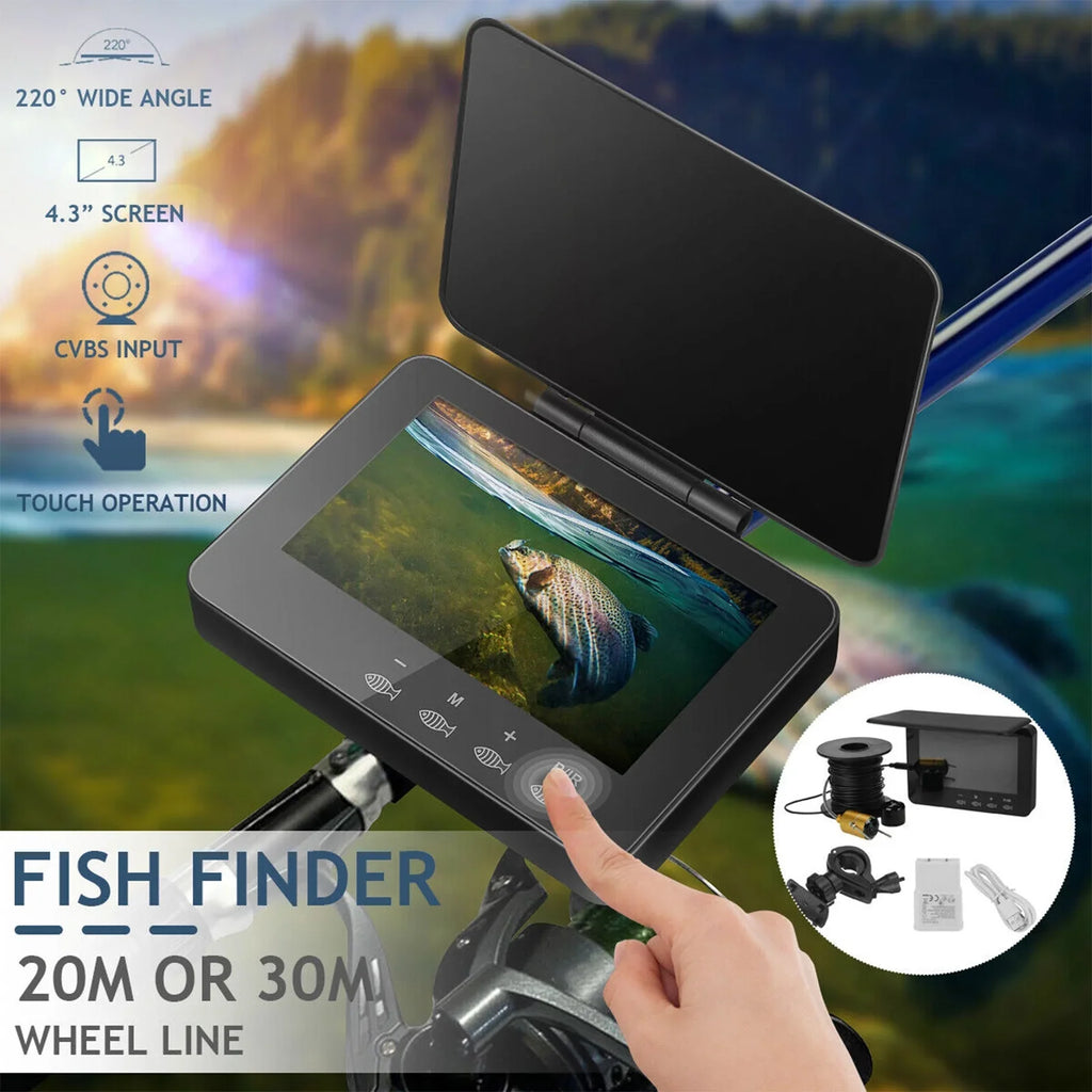 4.3 Unit 1000TVL Fish Finder Ice Fishing Underwater Fishing Camera for Ice Sea River Fishing Boat