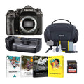 Pentax K-1 Mark II DSLR Camera with D-BG6 Battery Grip, Memory SD Card Bundle