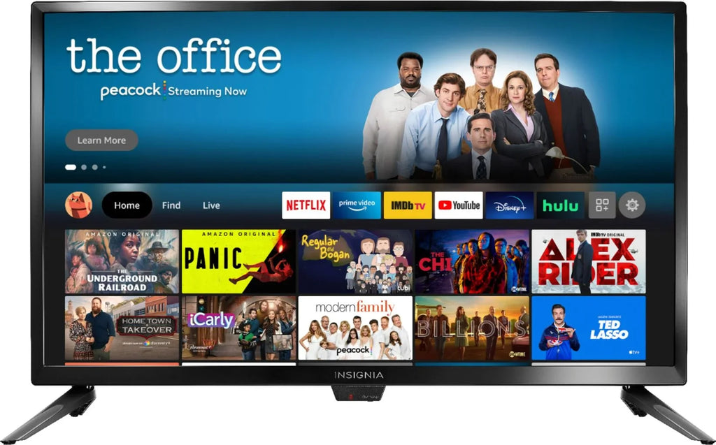 Refurbished Insignia 24" Class HD (720p) Smart LED TV (NS-24DF310NA21)