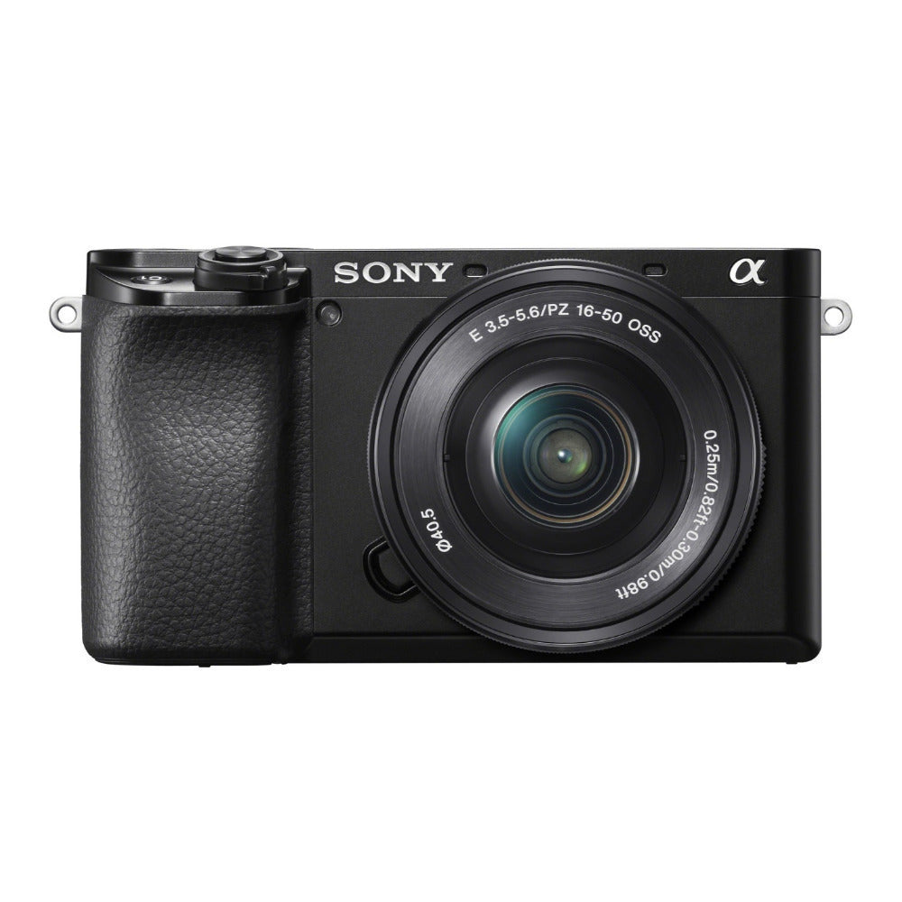 Sony Alpha a6100 APS-C Mirrorless Camera with 16-50mm Lens Bundle