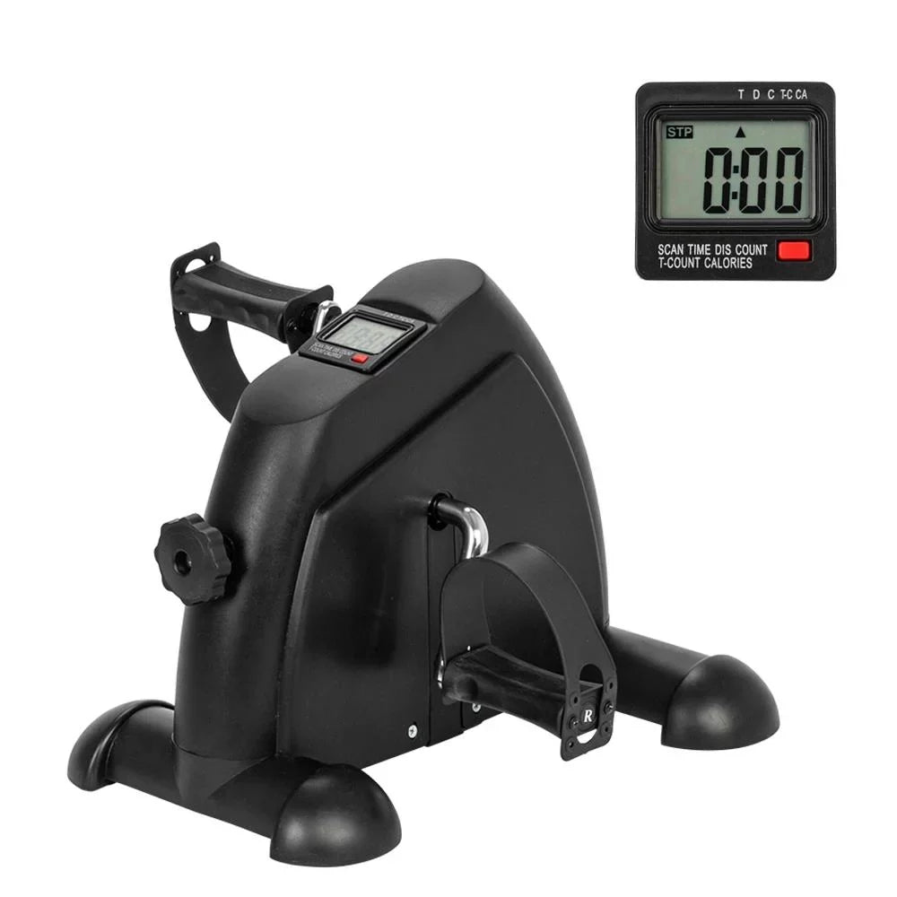 Winado Pedal Exerciser, Under Desk Mini Bike, for Arm and Leg Exercise, Midnight