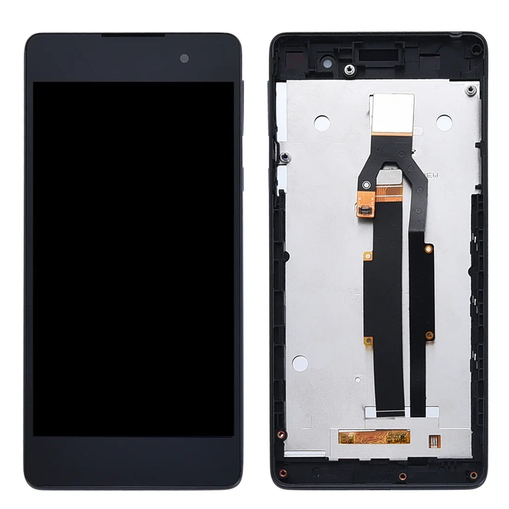Cellphone Repair Parts OEM LCD Screen for Sony Xperia E5 F3311 F3313 Digitizer Full Assembly with Frame