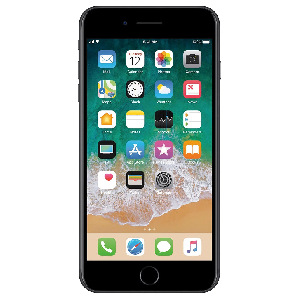 Restored Apple iPhone 7 Plus, 32 GB, Dark - Fully Unlocked - GSM and CDMA compatible (Refurbished)