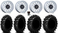Dark Rhino Rapid 14" Wheels Si 28" Swamp Lite Tires Polaris RZR XP 1000 / PRO XP / Ranger XP 900/1000