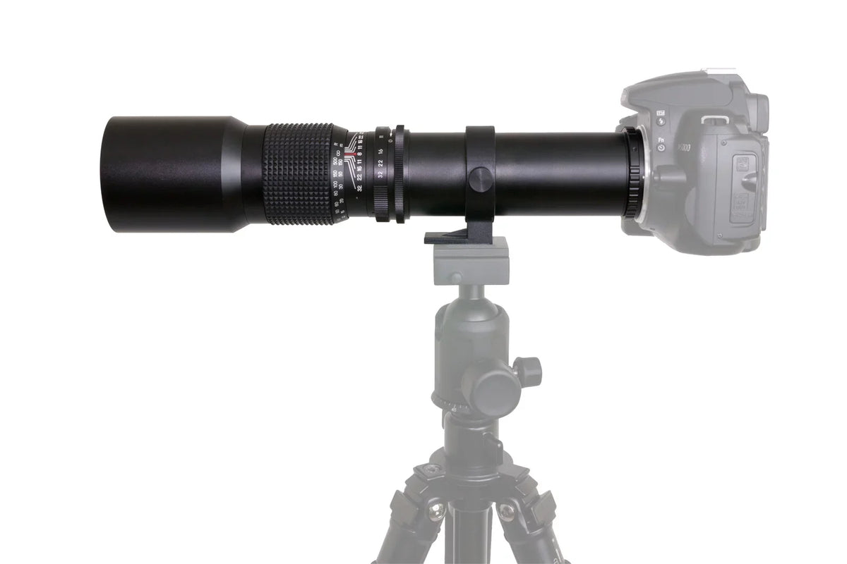 Digitalmate 500mm Super Preset Telephoto Zoom Lens for Nikon D4S, DF, D4, D3, D810, D800, D750, D700, D610, D600, D300, D90, D7200, D7100, D5500, D5300, D5200, D5100, D3300, D3200 Digital SLR Camera