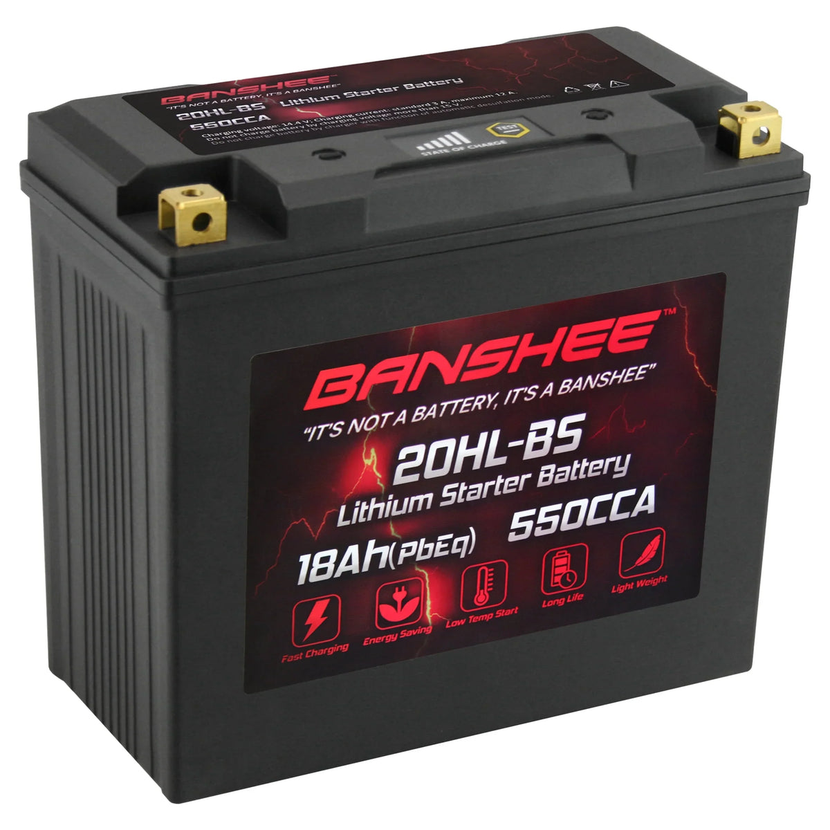 Banshee 20L-BS LiFePO4 Motorsports Battery Compatible with Sea-Doo GTX Limited iS 260 2016 to 2016