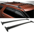For Ford Explorer Police Interceptor Utility Roof Rack Bar 2Pc Charcoal Aluminum