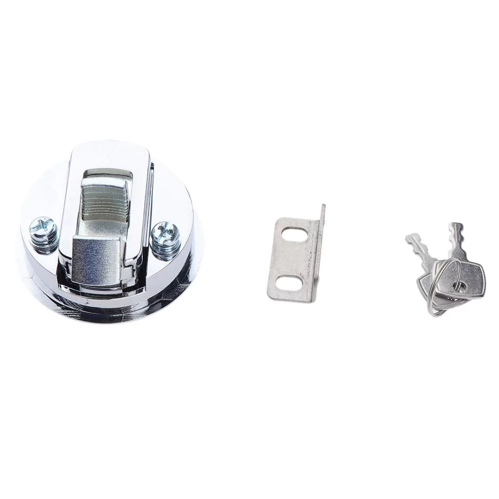 5 Pack Marine Boat 316 Stainless Steel 2 Unit 50mm Flush Mount Pull Handle with Keys,