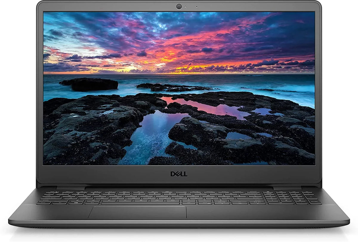 Dell Inspiron 3000 3510 Laptop, 15.6" HD Display, Intel Celeron N4020 Processor, 8GB RAM, 128GB SSD, Win 11 Home, Onyx