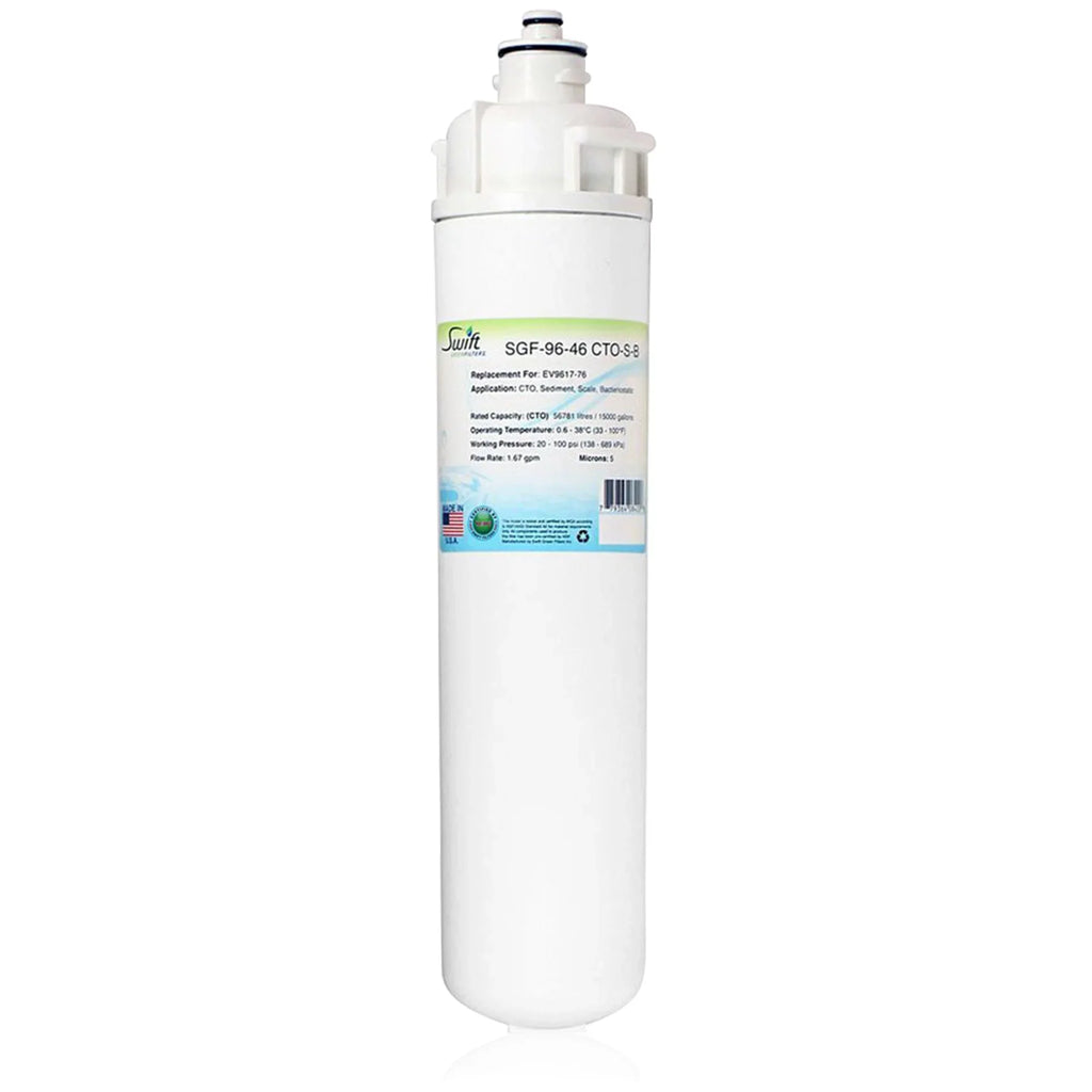 Swift Green Filters SGF-96-46 CTO-S-B Compatible Commercial Water Filter for EV9617-76, Made in USA (Pack of 2)