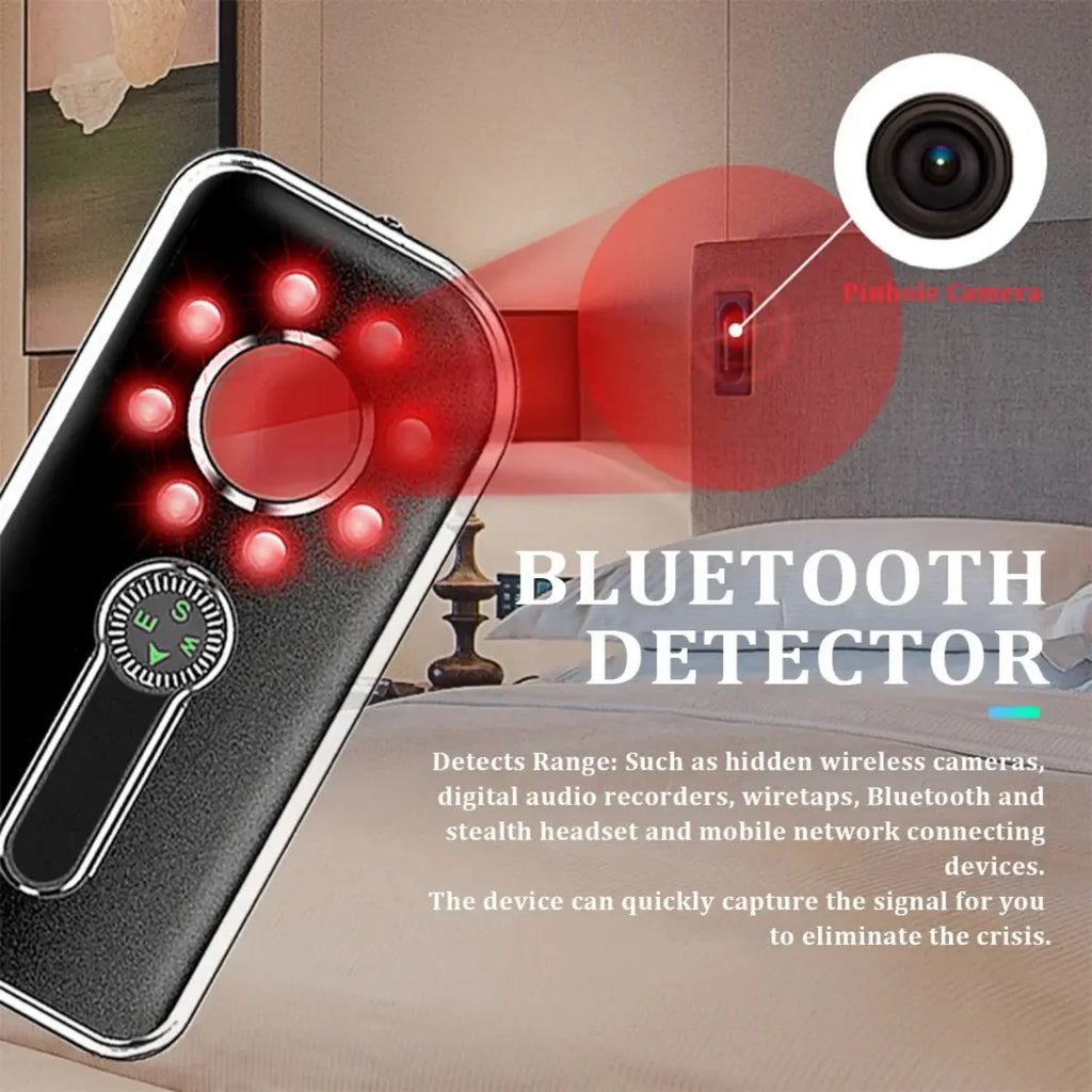 RUseeN K300 Wireless Anti-theft GPS Anti Spy Hidden Camera Phone Signal Detector