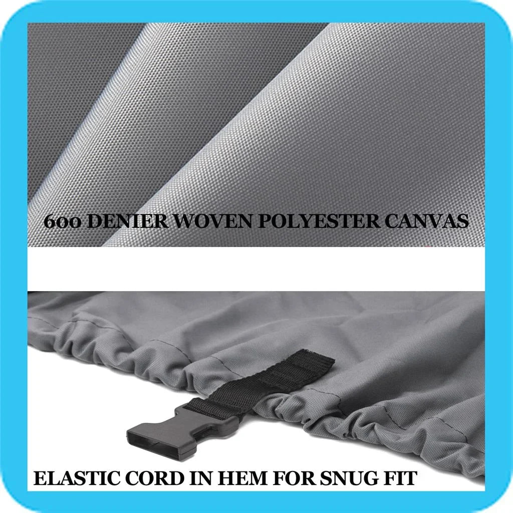 BOAT COVER Compatible for DELTA/GREGOR SUPER SEAHAWK 20 O/B 1999 STORAGE, TRAVEL, LIFT
