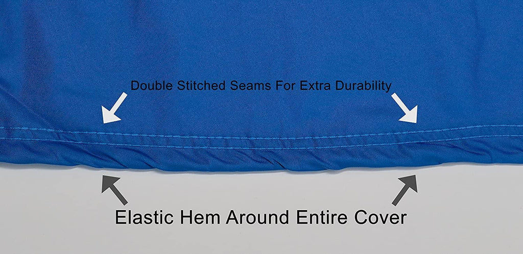 Weatherproof Jet Ski Covers for SEA DOO SPI 650 1994-1997 - Silver - Sun Protection - All Weather - Trailerable - Protects from Rain, Sun, and More! Includes Trailer Straps & Storage Bag