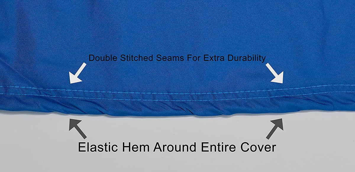 Weatherproof Jet Ski Covers for SEA DOO SPI 650 1994-1997 - Silver - Sun Protection - All Weather - Trailerable - Protects from Rain, Sun, and More! Includes Trailer Straps & Storage Bag