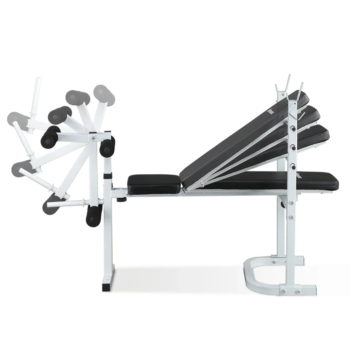 Winado Adjustable Olympic Weight Bench, with Squat Rack