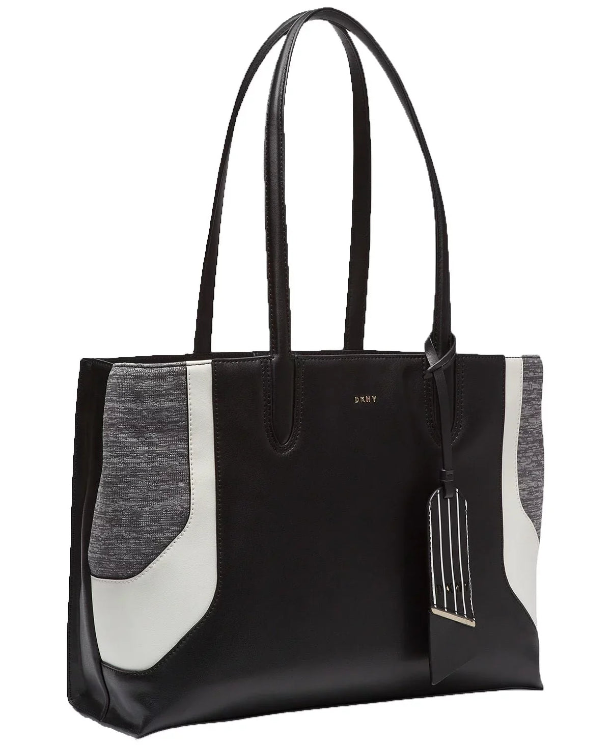 DKNY Jade Wide Handbag Tote Dark