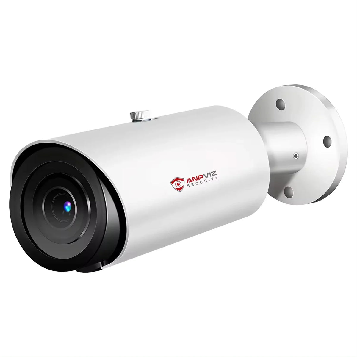 ANPVIZ 8MP Bullet Camera 4X Zoom Camera Support Human Vehicle Detection 30M IR Distance Built in Mic H.265 IP66