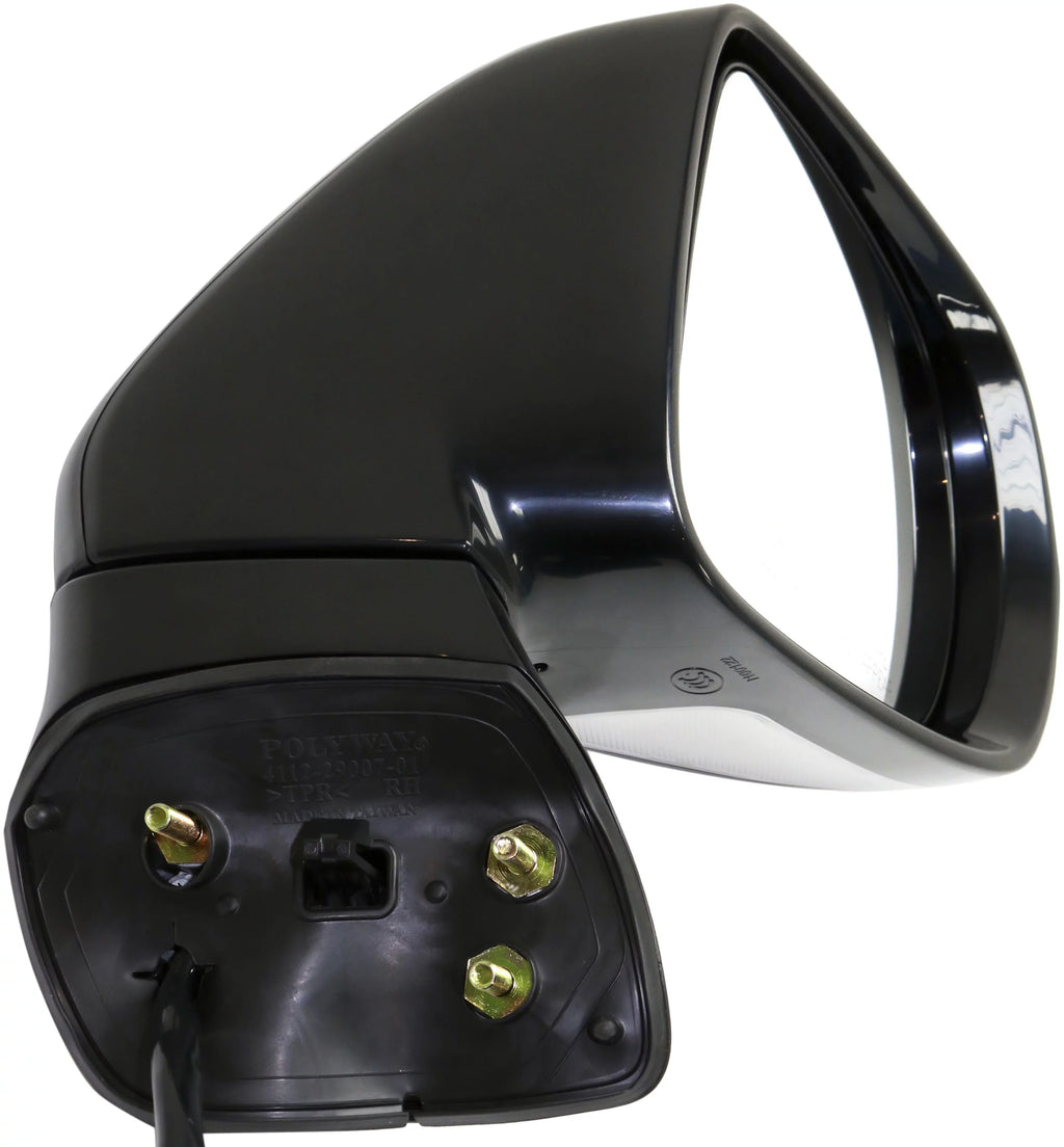 Mirror Compatible With 2013-2015 Lexus RX450h RX350 Right Passenger Side Heated In-housing Signal Light Paintable Kool-Vue