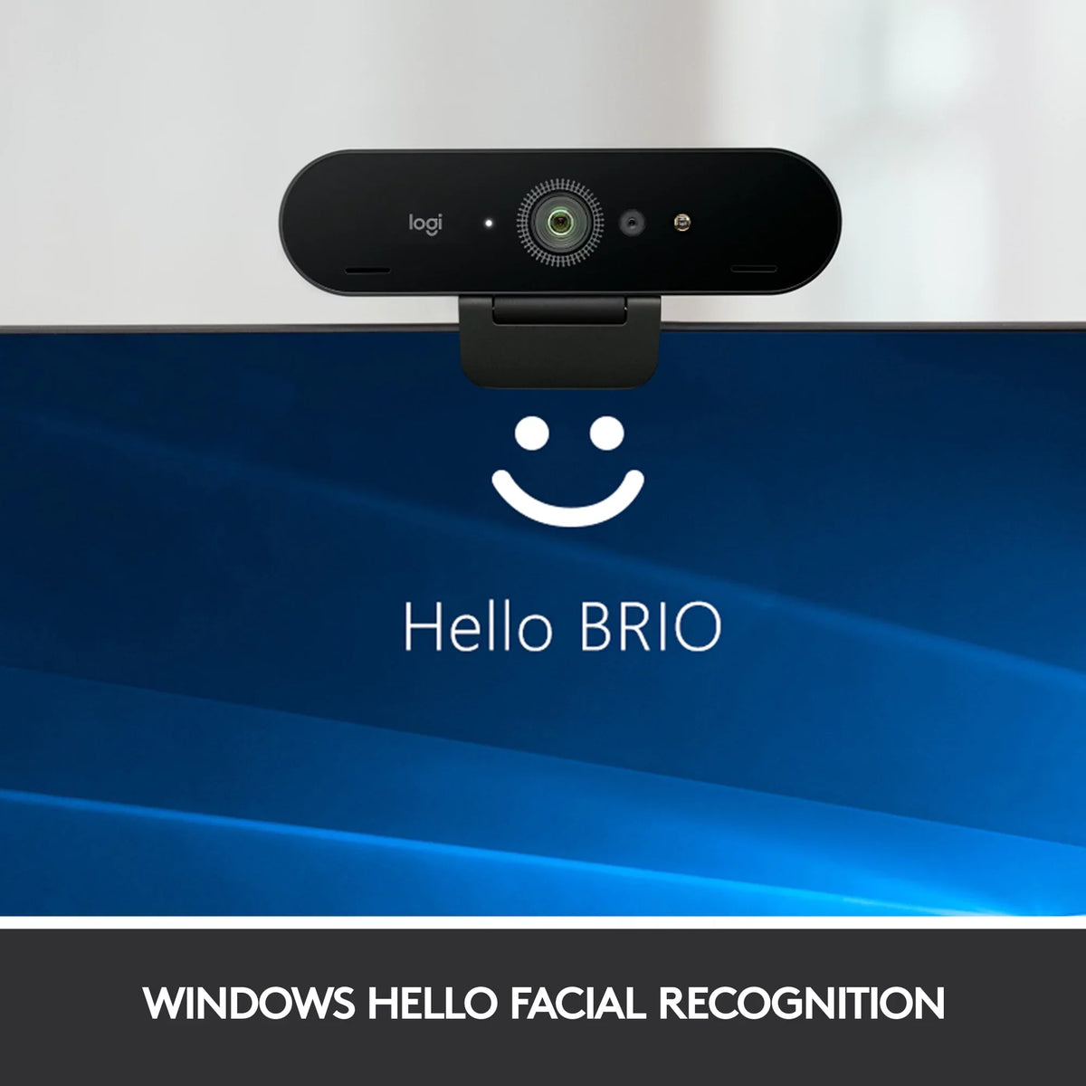 Logitech 4K Pro Webcam with HDR and Noise-Canceling Mics, Onyx