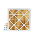 3 Pack of 16x16x2 MERV 11 Pleated 2" Centimeter Air Filters by Glasfloss. Actual Size: 15-1/2 x 15-1/2 x 1-3/4