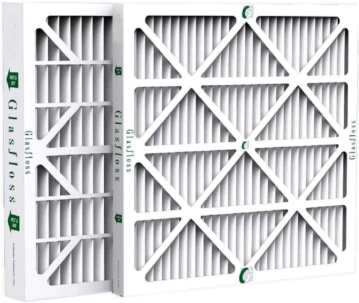 20x20x2 MERV 10 AC & Furnace Filters. 12 Pack. Actual Size: 19-1/2 x 19-1/2 x 1-3/4