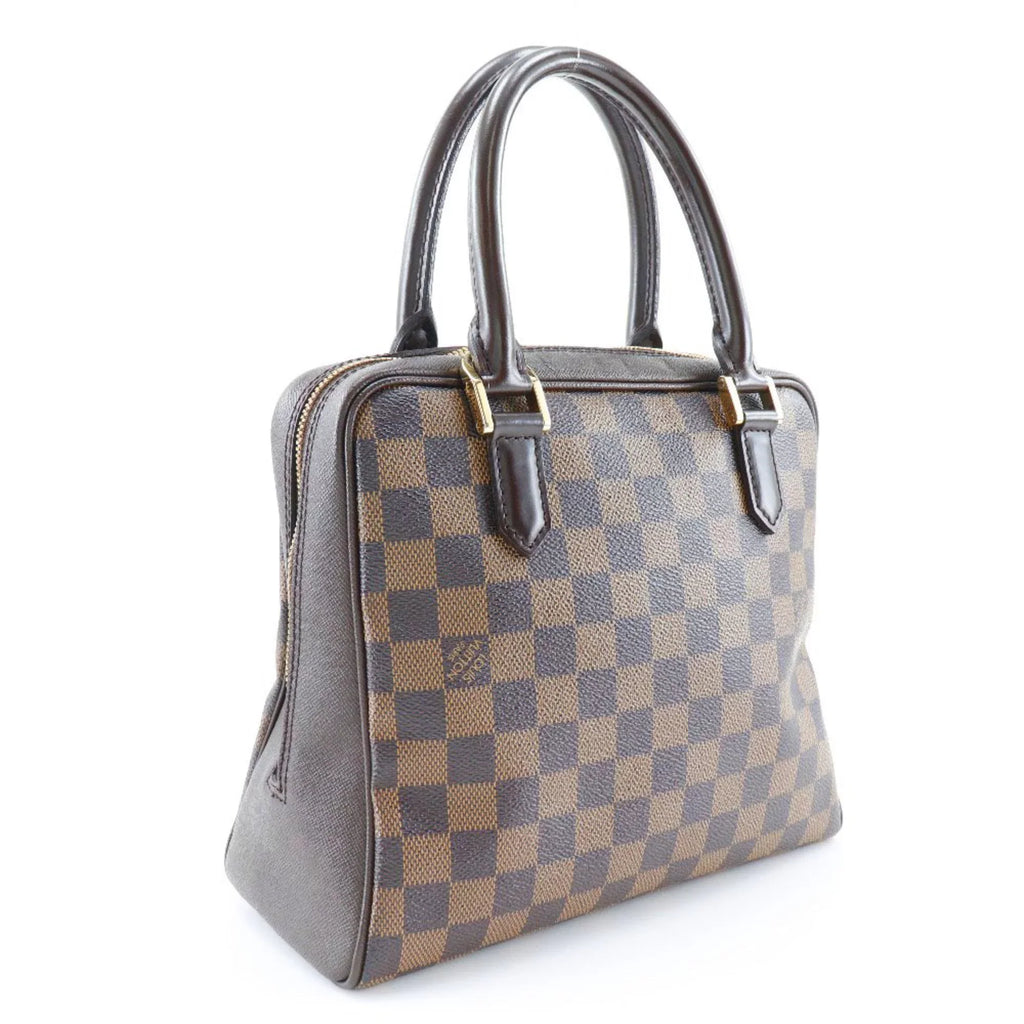 Pre-Owned LOUIS VUITTON Louis Vuitton Brera Handbag N51150 Damier Canvas Brown VI0094 Women's (Good)