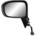 K-Source Driver Side Mirror for 14-15 HONDA Civic Coupe, Civic Sedan, Civic Hybrid, (textured Charcoal w/PTM cover, foldaway), w/o Aspherical lens, w/o camera, w/o turn signal, Power 63624H