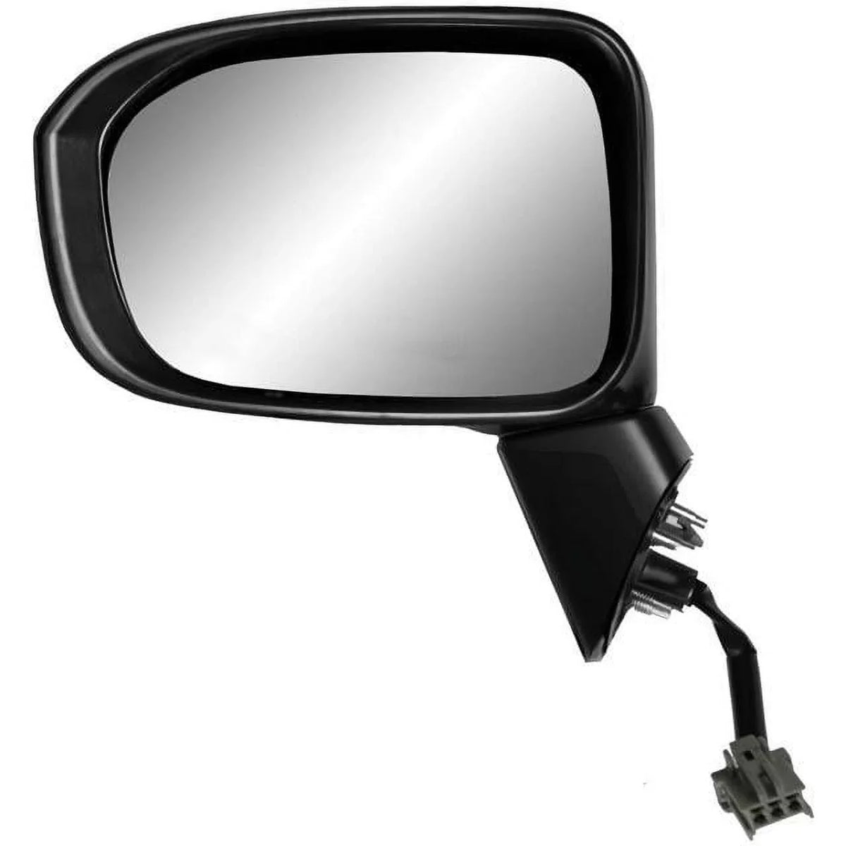K-Source Driver Side Mirror for 14-15 HONDA Civic Coupe, Civic Sedan, Civic Hybrid, (textured Charcoal w/PTM cover, foldaway), w/o Aspherical lens, w/o camera, w/o turn signal, Power 63624H