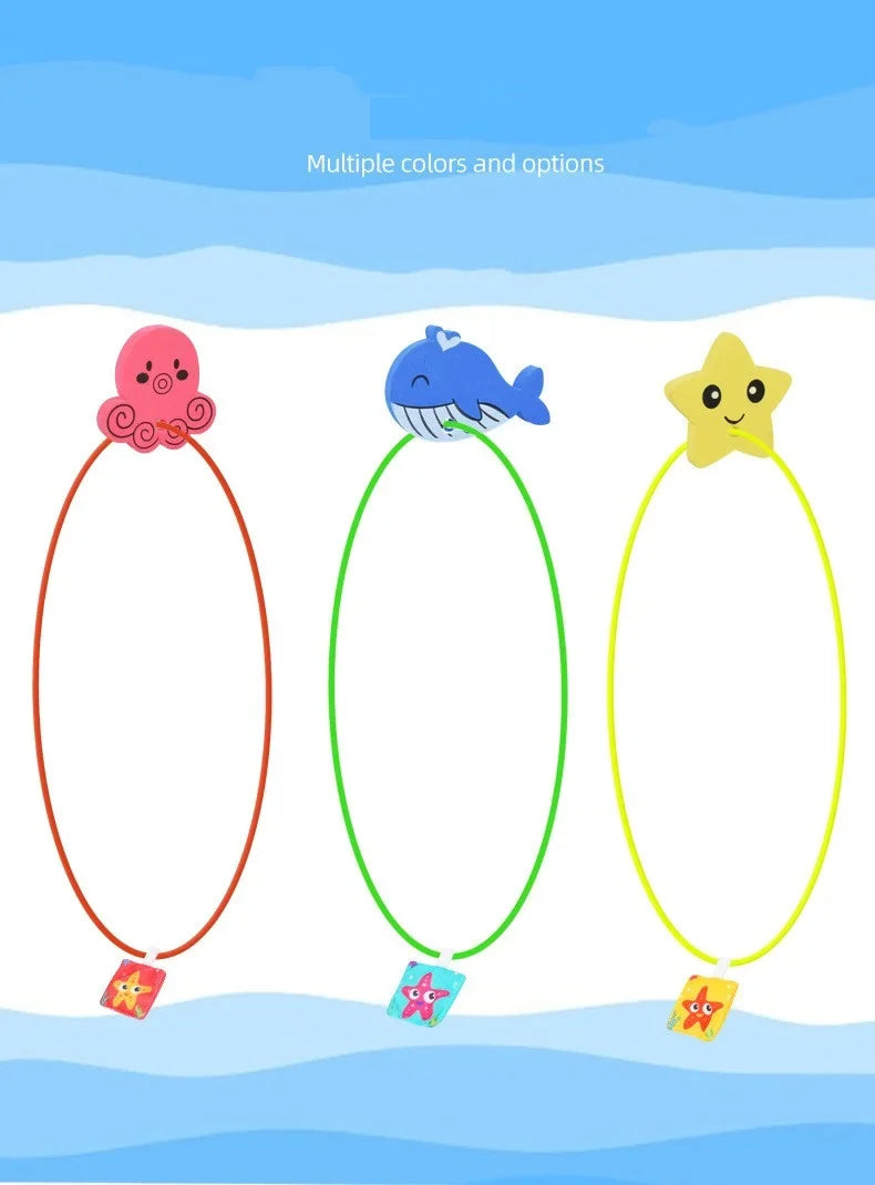 Diving Rings Toy For Kids Swimming Training Durable & Portable Underwater Sports Children Diving Rings