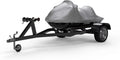 Weatherproof Jet Ski Covers for SEA DOO SPI 650 1994-1997 - Silver - Sun Protection - All Weather - Trailerable - Protects from Rain, Sun, and More! Includes Trailer Straps & Storage Bag