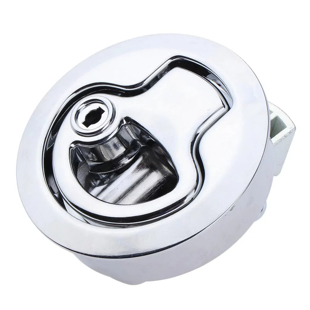 5 Pack Marine Boat 316 Stainless Steel 2 Unit 50mm Flush Mount Pull Handle with Keys,