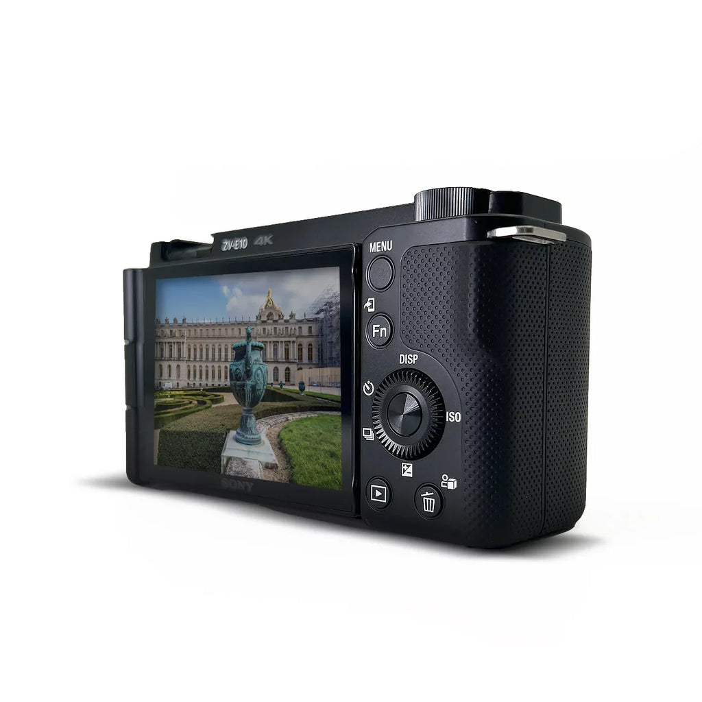 Sony Alpha ZV-E10 - APS-C Interchangeable Lens Mirrorless Vlog Camera Kit - Dark