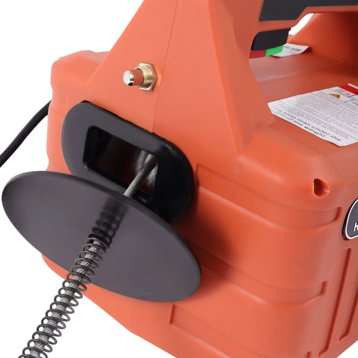 Miumaeov Electric Hoist Unit w/ Remote Control 200kg/440lb 62ft Lift Crane Heavy Duty
