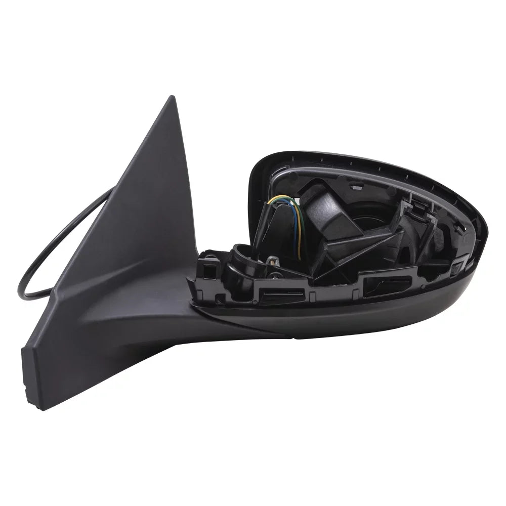 Brock Aftermarket Replacement Driver Left Power Mirror Without Heat-Signal-Camera Paint To Match Onyx Compatible With 2020-2021 Nissan Sentra