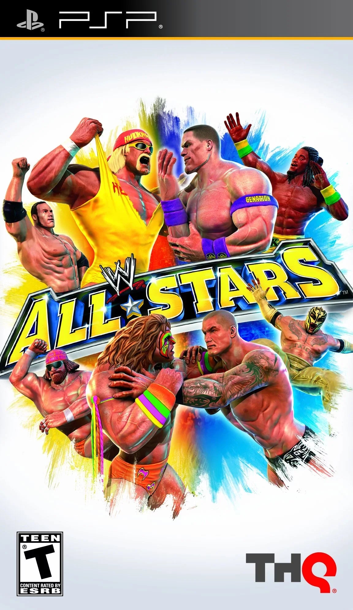 WWE All Stars - Sony PSP: Experience the Ultimate Wrestling Game on the Go!