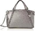Michael Kors Womens Sadie Satchel Grey (Light Pewter)