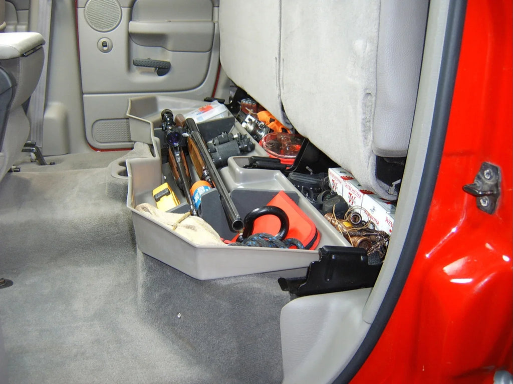 Du Ha 30017 Under Seat Storage Unit CARGO CARRIER Fits select: 2013-2022 RAM 1500, 2002-2012 DODGE RAM 1500