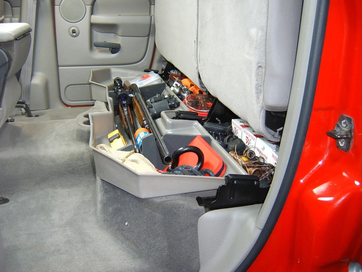 Du Ha 30017 Under Seat Storage Unit CARGO CARRIER Fits select: 2013-2022 RAM 1500, 2002-2012 DODGE RAM 1500