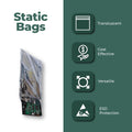 3 Mil Metallic Conductive Transparent Bags 4" x 6" High-Quality 100/CS Dependable ESD Protection