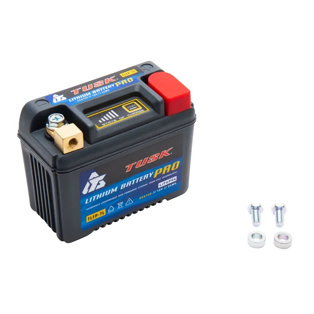 Tusk Lithium Pro Battery TLFP-7L For HONDA CRF450RL 2021-2023