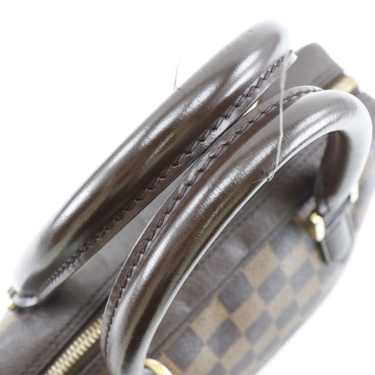 Pre-Owned LOUIS VUITTON Louis Vuitton Brera Handbag N51150 Damier Canvas Brown VI0094 Women's (Good)