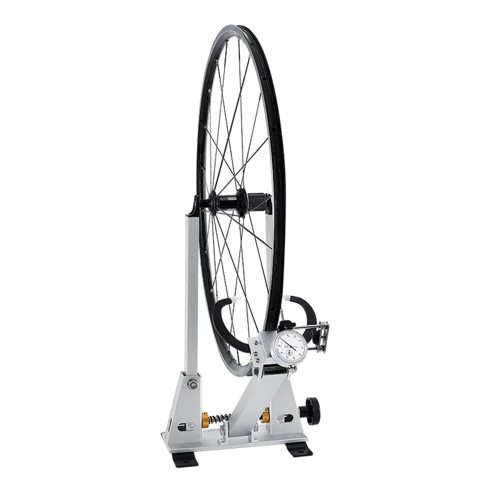 WEST BIKING Wheel Truing Stand,Indicator Tire Prcise Road BMX Bike Tire Prcise Adjustment Rims Wheel MTB Wheel Stand BMX Bike Utility Wheel MTB Road Stand Dial Indicator BUZHI Prcise Adjustment Rims