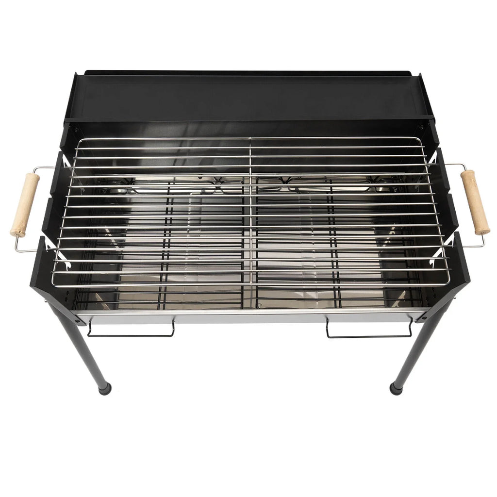 Miumaeov Barbecue Charcoal Grill Portable Charcoal Grill 304 Food Grade Stainless Steel Folding Grill with BBQ Tool Kits for Camping Grill Picnic