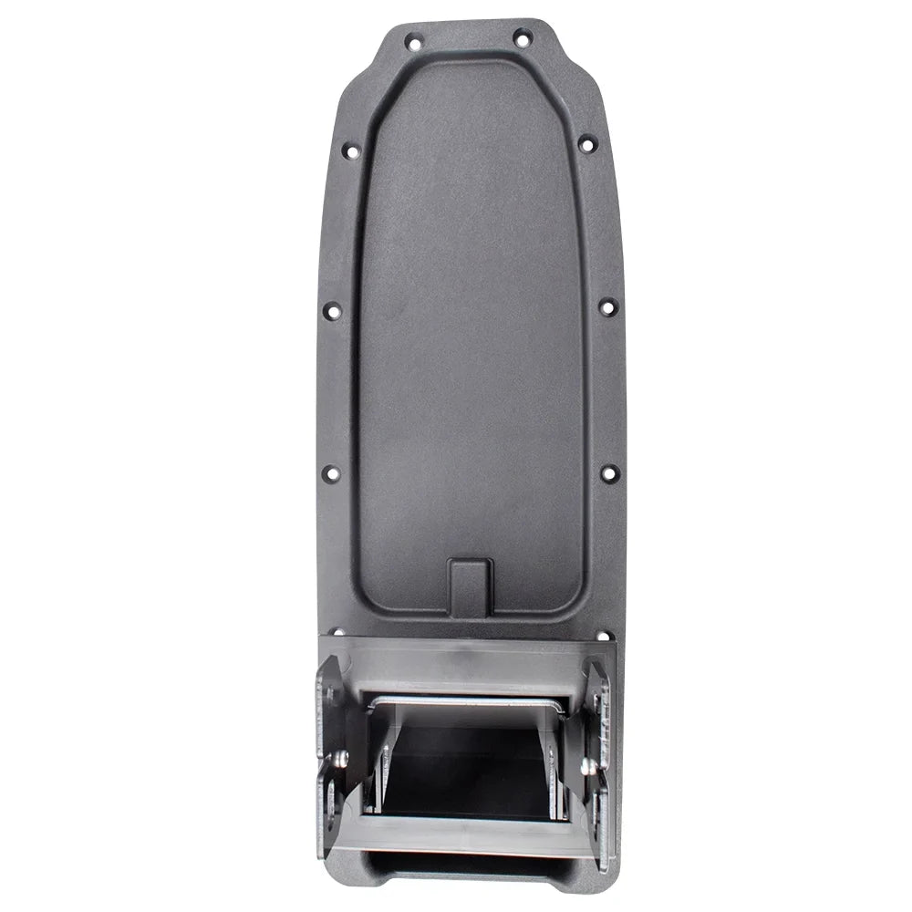 Brock Replacement Dark Full Center Console Armrest Repair Kit Base & Hinges Compatible with 04-11 Ranger Pickup Truck 3L5Z 10047A20 AAB