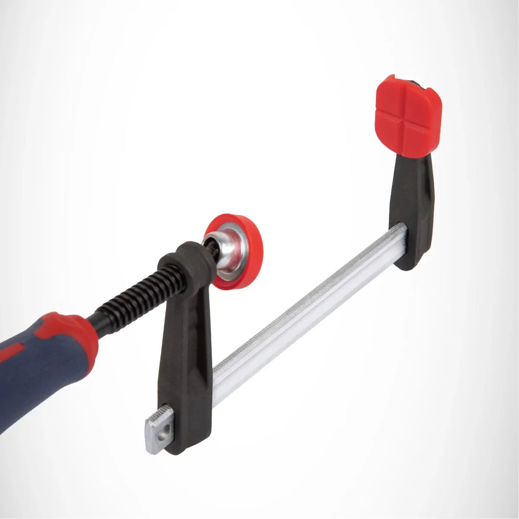 POWERTEC 4PK Inch F Clamp Heavy Duty F Style Bar Clamps for Woodworking, 330 lb Capacity each (71591-P2)
