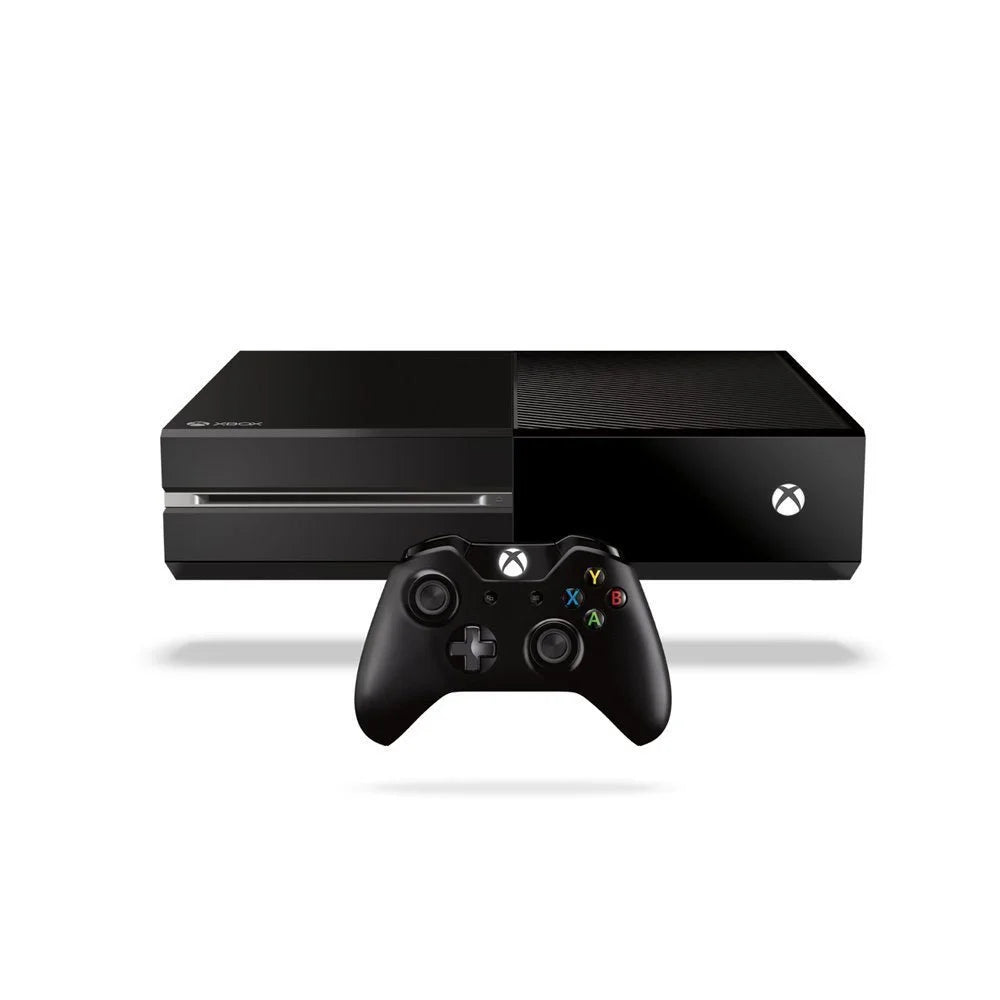 Microsoft Xbox One Original 500GB Gaming Console Dark Headset With Mortal Kombat X Game BOLT AXTION Bundle Used