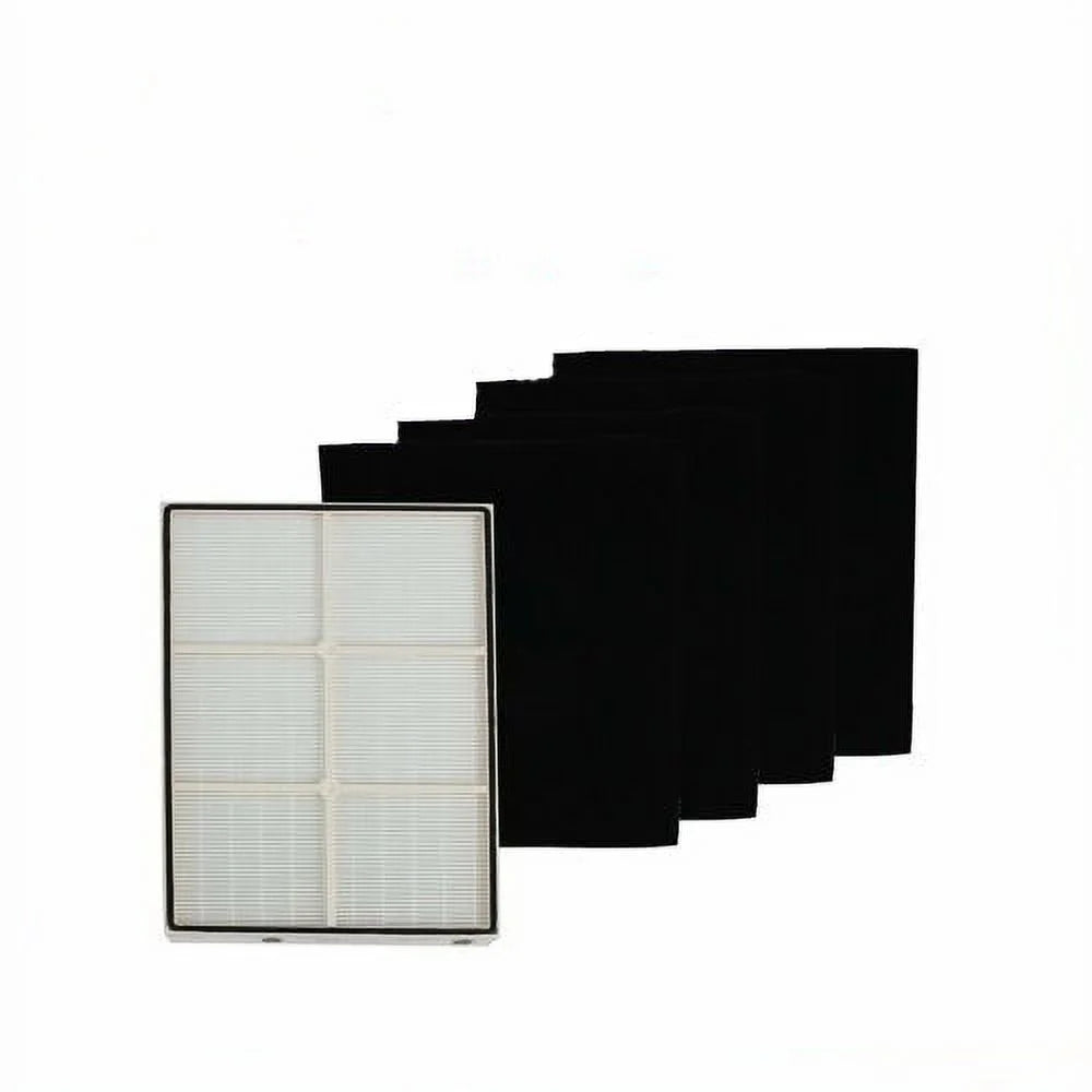 Whirlpool Compatible HEPA Purifier Filter + Pre-Carbon Filters Fits Non-OEM Whispure Purifier Models AP450 AP510 (Whirpool Filter + 4 Pre-Carbon Onyx Filters)