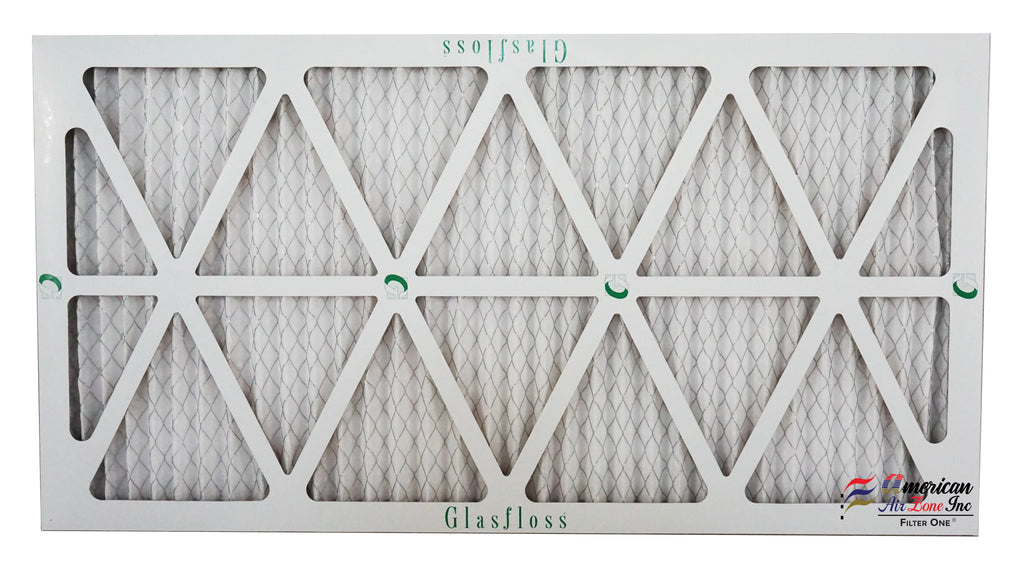 Glasfloss 12x36x1 - MERV 10 -Qty:6 - Furnace Air Filter - Made in USA (Actual Size: 11.5 x 35.5x7/8 Centimeter