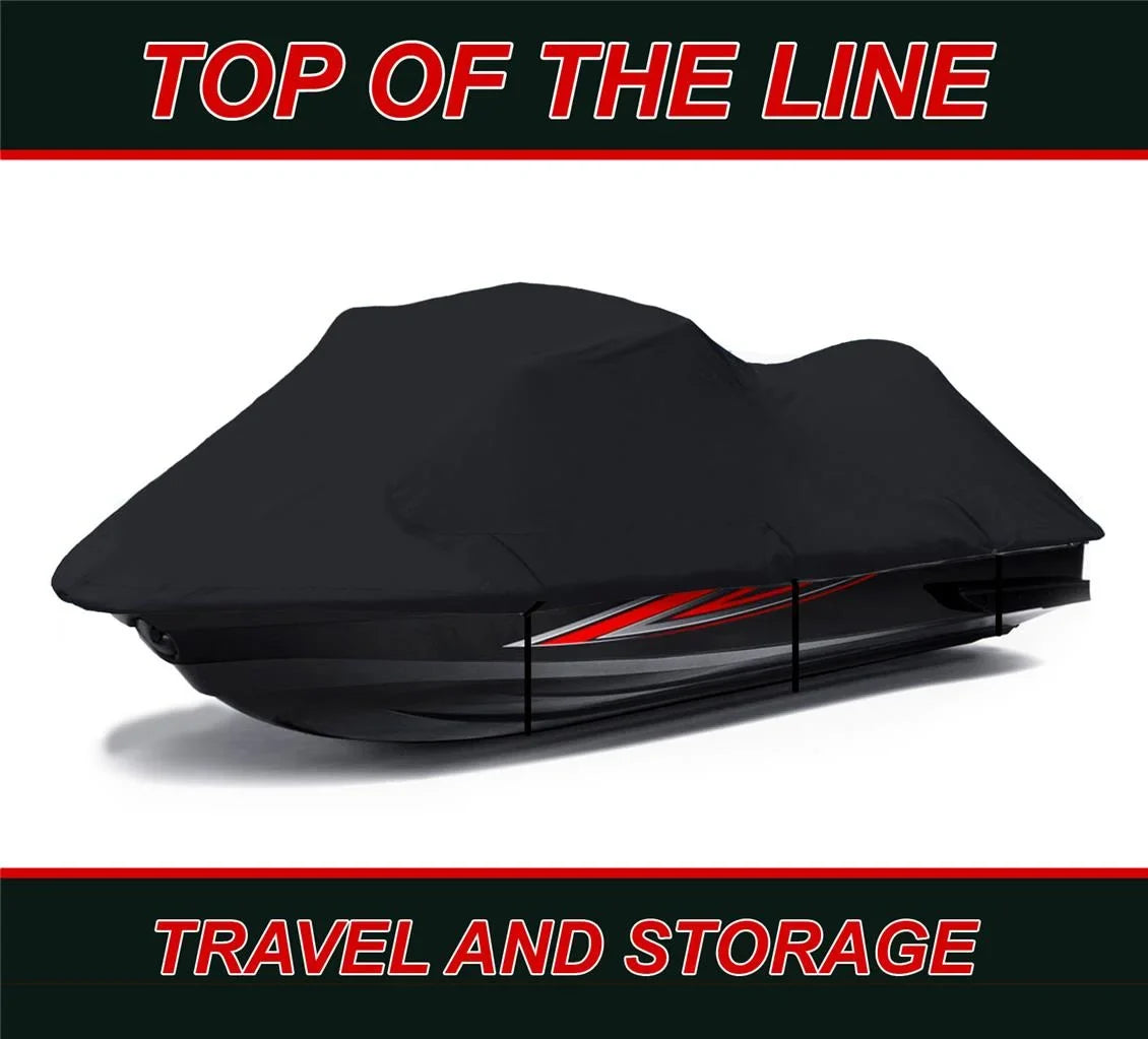 Charcoal 600 DENIER JetSki Cover Compatible for JET SKI COVER Sea Doo Spark 2up 900 HO ACE 2014 2015 2016 2017 2018 2019 2020 2021 2022
